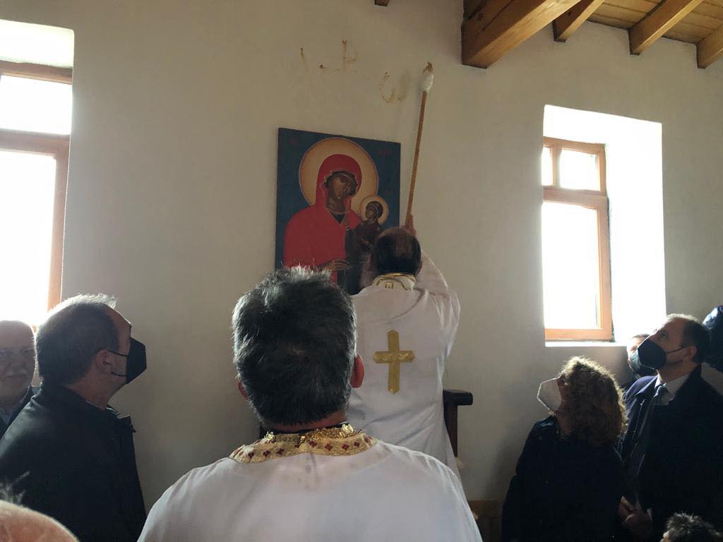 Ίμβρος: Θυρανοίξια στον Άγιο Τρύφωνα Σχοινουδίου παρουσία Οικουμενικού Πατριάρχη
