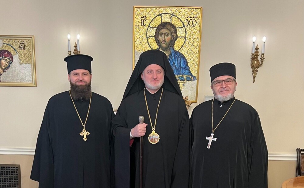 Архиепископ Елпидофор прие клирици от Славянския Викариат към Архиепископията на Америка