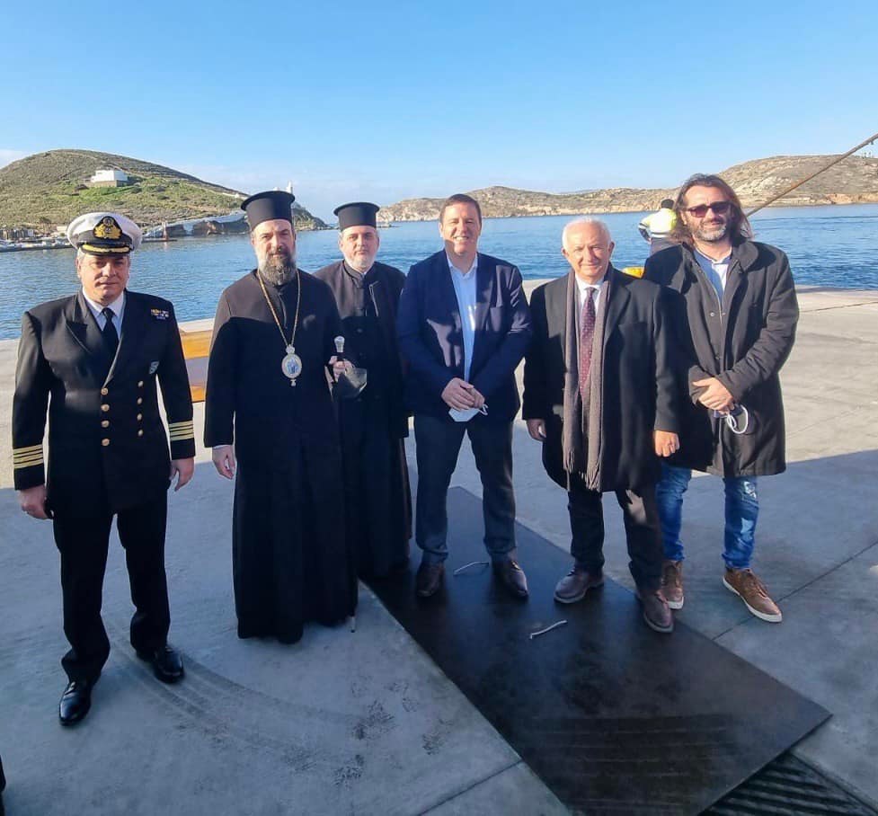 Ποιμαντική επίσκεψη του Μητροπολίτη Θήρας στη νήσο Ίο