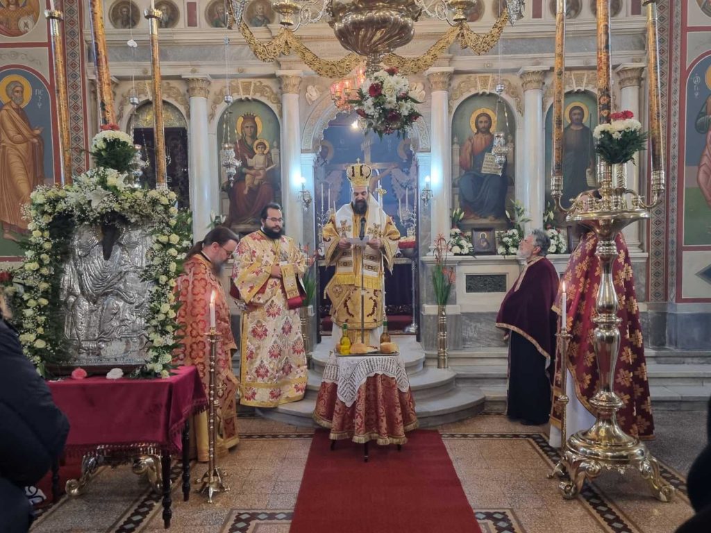 Εορτή του Αγίου Χαραλάμπους στην Έξω Γωνιά της Θήρας