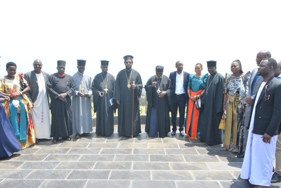 New Orthodox Archbishop pays courtesy call to Kyabazinga