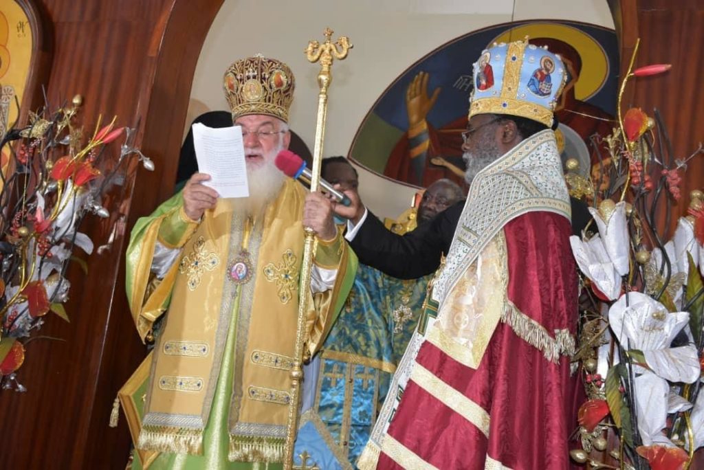 تجليس مطران أوغندا الجديد، بطريركية الإسكندرية وسائر افريقيا.