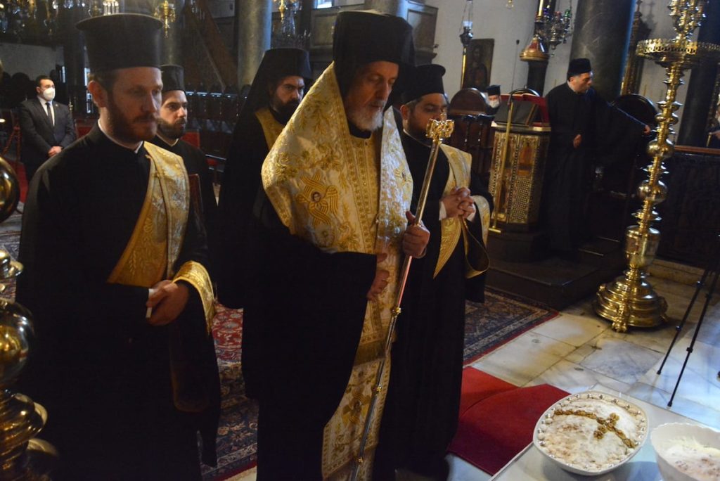 Χοροστασία Πατριαρχικού Επιτρόπου στον Εσπερινό της παραμονής του Ψυχοσάββατου