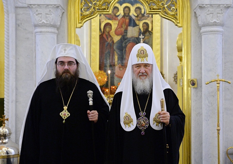Поздравление Блаженнейшего Митрополита Чешских земель и Словакии Ростислава Святейшему Патриарху Кириллу с годовщиной интронизации