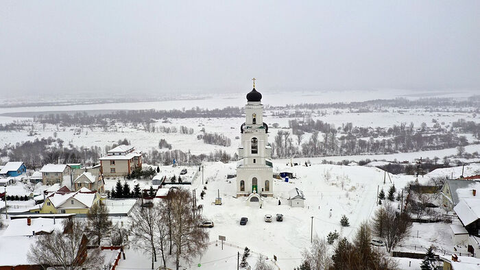 LITURGICAL LIFE REVIVED IN RUSSIAN VILLAGE CHURCH AFTER SEVERAL DECADES