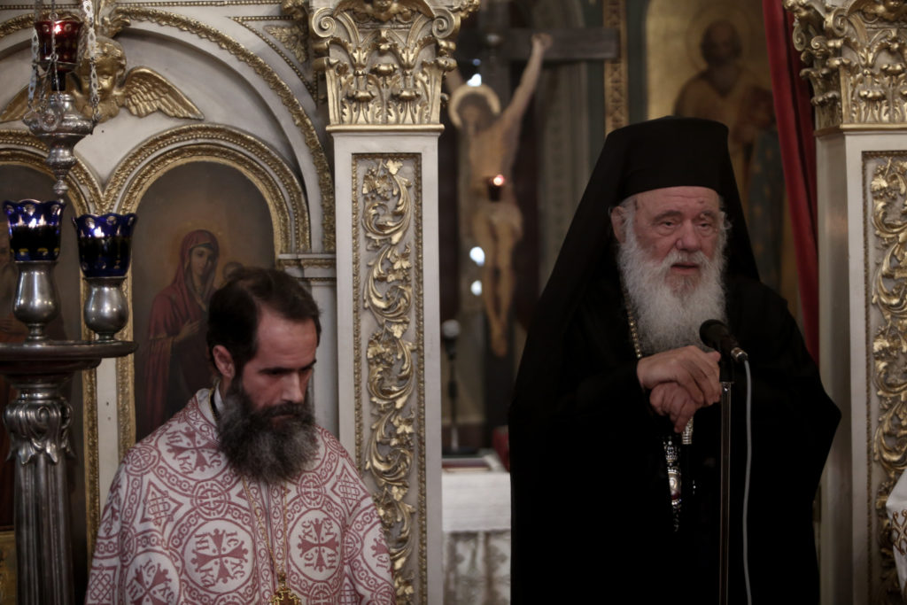 Божественная Литургия по случаю годовщины интронизации Архиепископа Иеронима