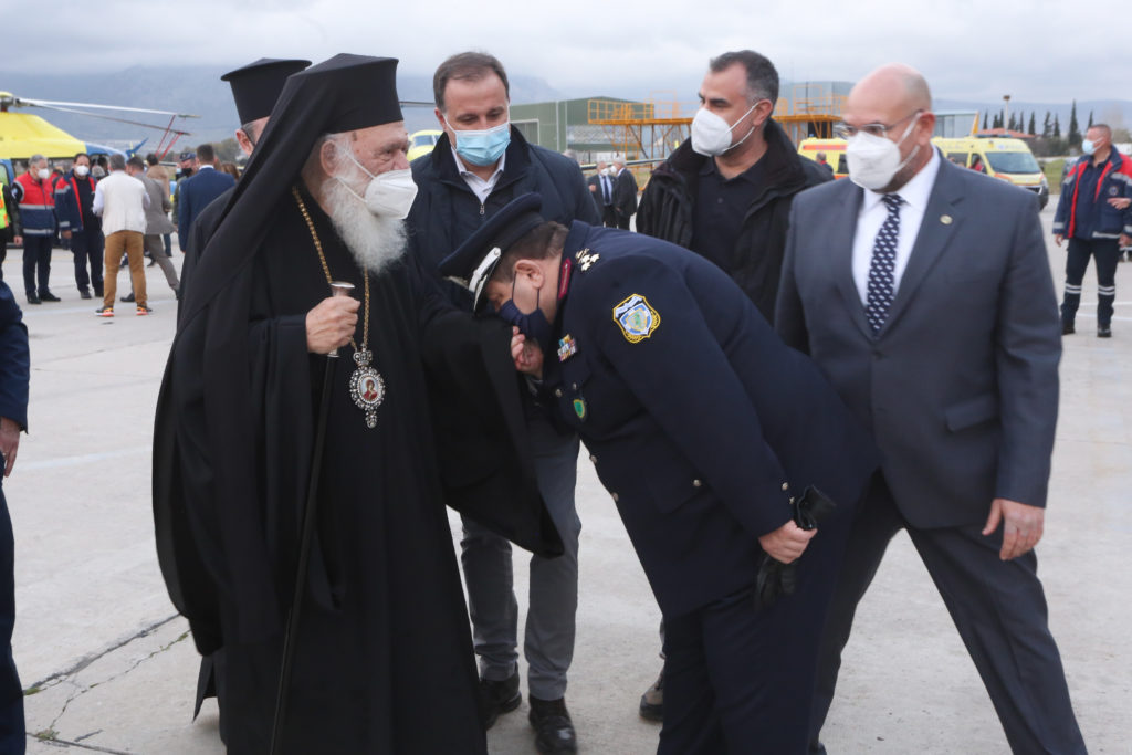 Ο Αρχιεπίσκοπος στην εκδήλωση για την «Ημέρα Θυσίας του Διασώστη»