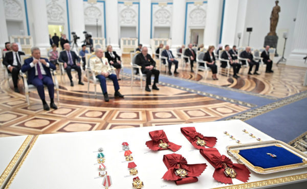 Metropolitan of Volokolamsk Hilarion bestowed Order of Alexander Nevsky