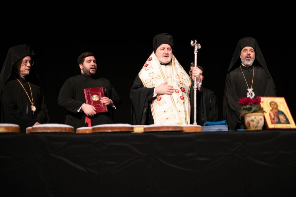 HIS EMINENCE ARCHBISHOP ELPIDOPHOROS VISITS HCHC TO BLESS THE STUDENTS AND NEW SEMESTER