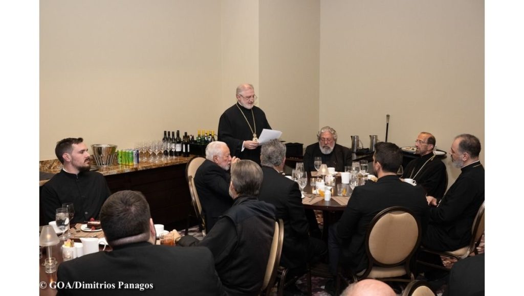 His Eminence Archbishop Elpidophoros Clergy Synaxis and Dinner – 45th Annual Folk Dance and Choral Festival