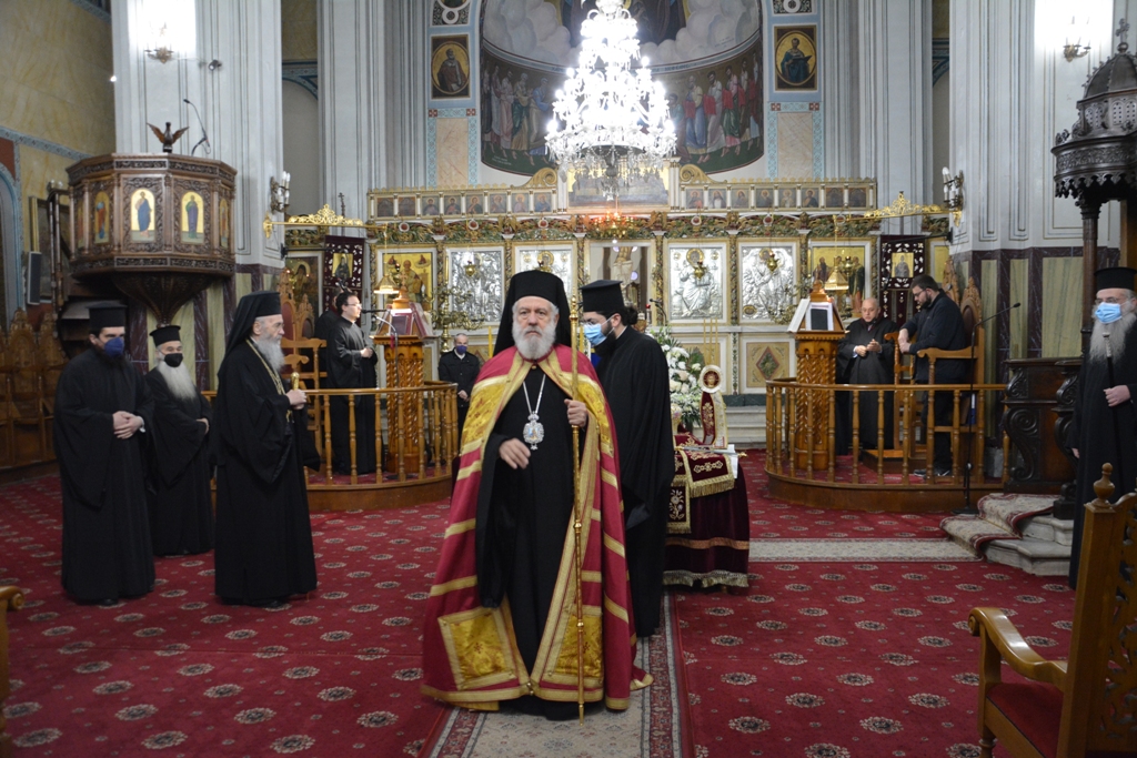 Τεσσαρακονθήμερο Μνημόσυνο μακαριστού Μητροπολίτου Αιτωλίας και Ακαρνανίας Κοσμά