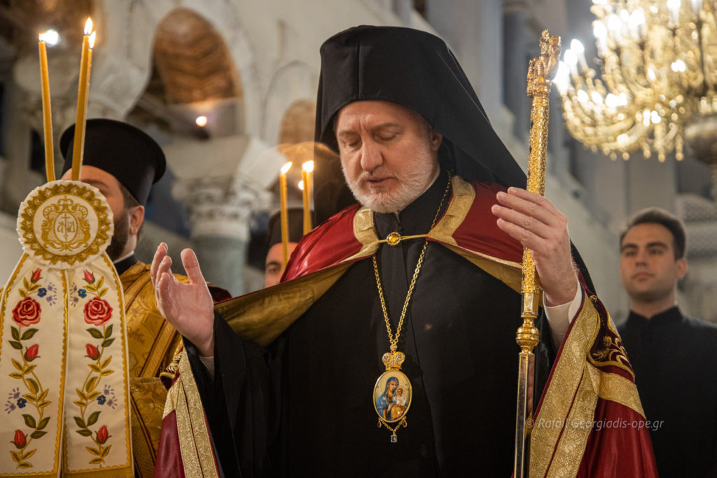 Θεσσαλονίκη: Ο Αμερικής Ελπιδοφόρος προσεύχεται για την Ουκρανία