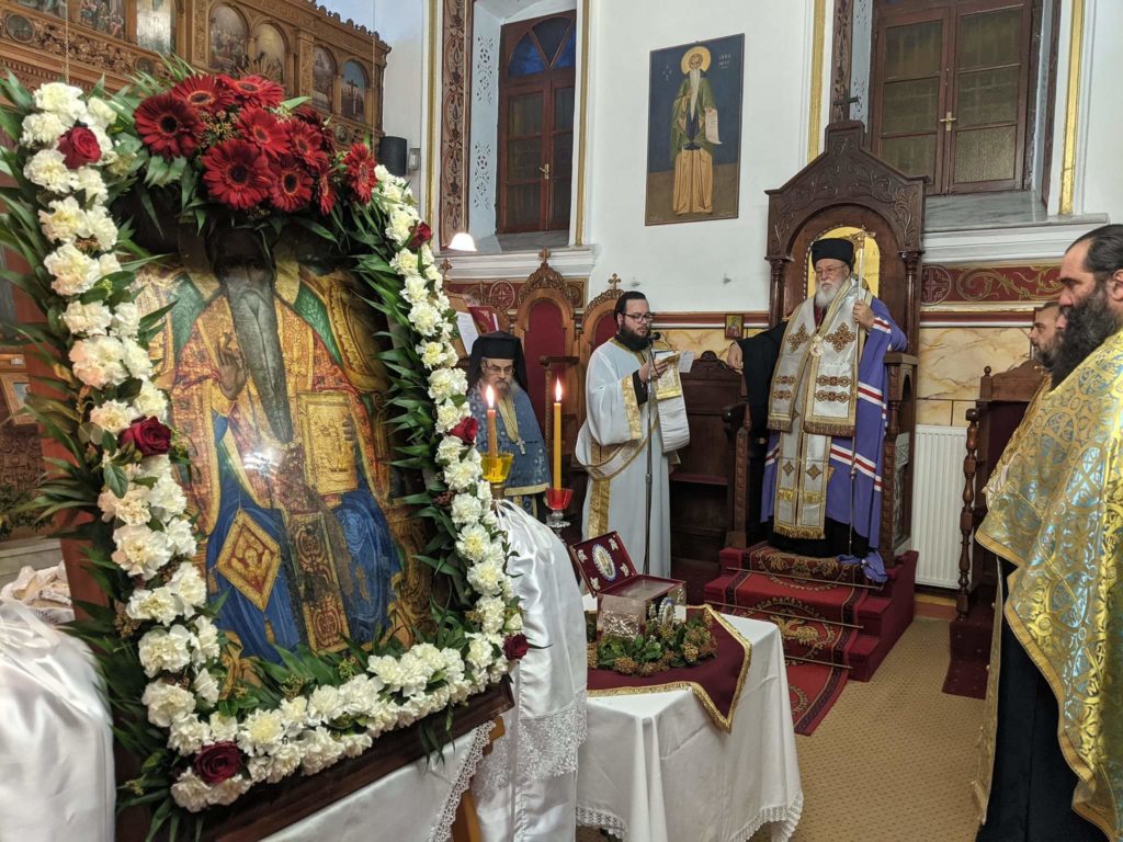 Εσπερινός Αγίου Χαραλάμπους στο Πάπαρι Μαντινείας