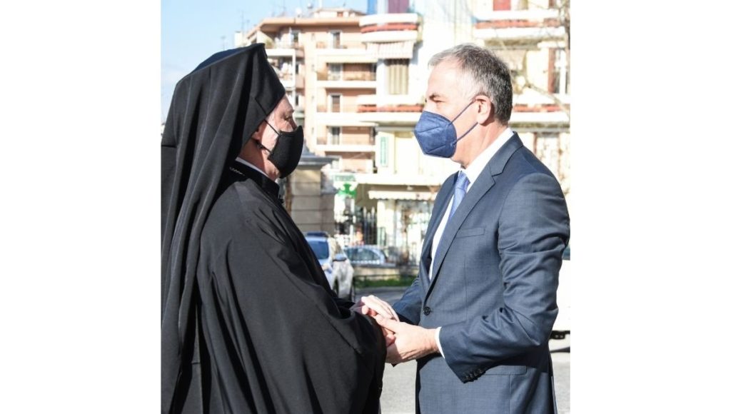 His Eminence Archbishop Elpidophoros Arrives in Thessaloniki to Inaugurate Pilgrimage Series