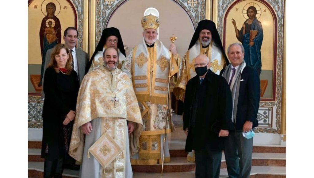 His Eminence Archbishop Elpidophoros Elevates Dean of Holy Cross School of Theology to Economos of Archdiocese
