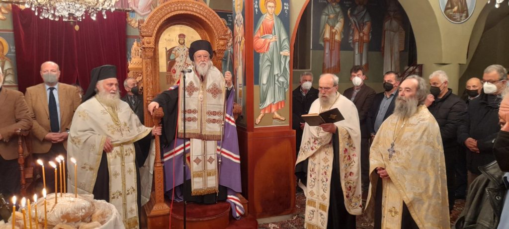 Στο νόημα της εορτή της Υπαπαντής αναφέρθηκε ο Μητροπολίτης Μαντινείας