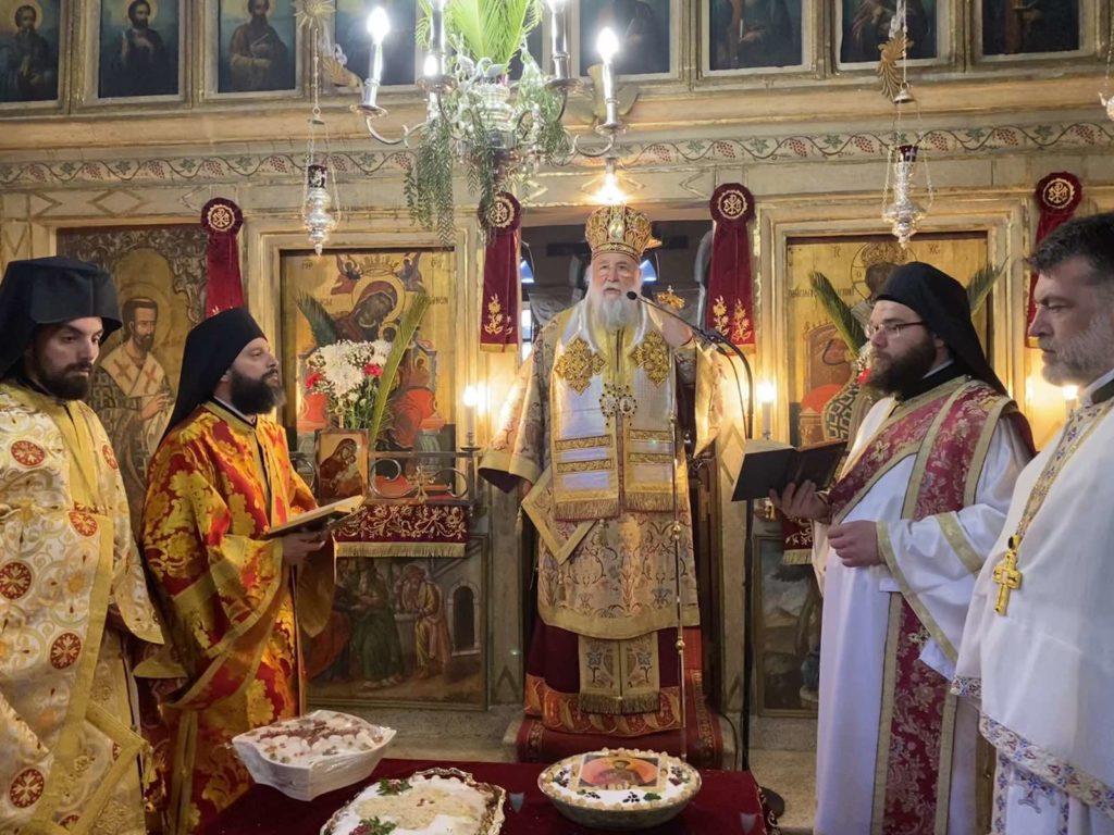 Κέρκυρα: Πανηγύρισε η Ιερά Μονή Αγίου Θεοδώρου του Τήρωνος