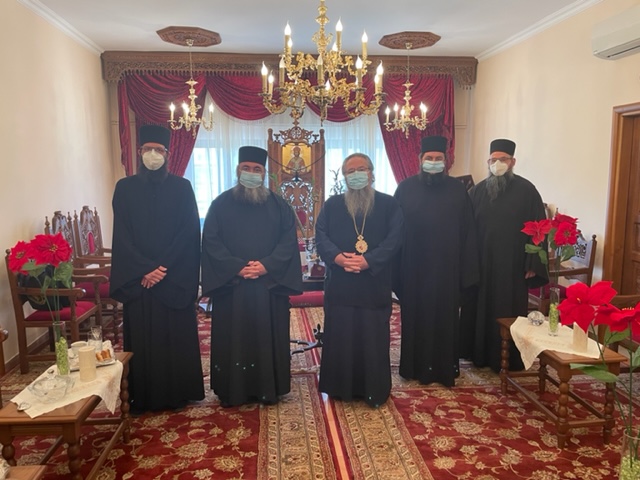 Ο Επίσκοπος Ευμενείας στον Μητροπολίτη Λευκάδος