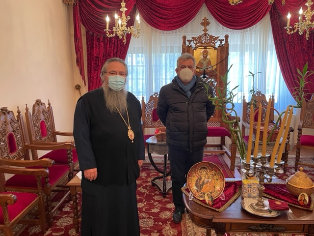 Στον Μητροπολίτη Λευκάδος ο Προϊστάμενος Διεύθυνσης της Α᾽Βάθμιας Εκπαίδευσης