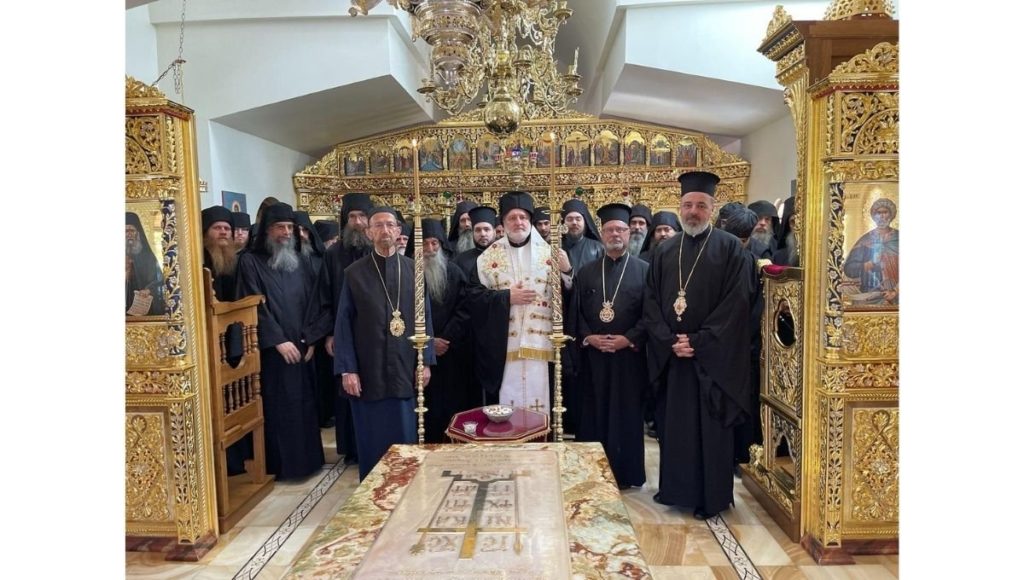 His Eminence Archbishop Elpidophoros Visits Monastery of St. Anthony in Florence, Arizona