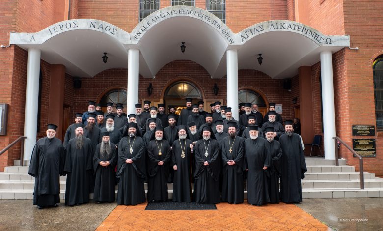 Synaxis of the Clergy of New South Wales presided by His Eminence Archbishop Makarios of Australia