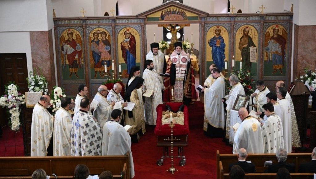 Archbishop Elpidophoros of America, Eulogy for Father George Poulos