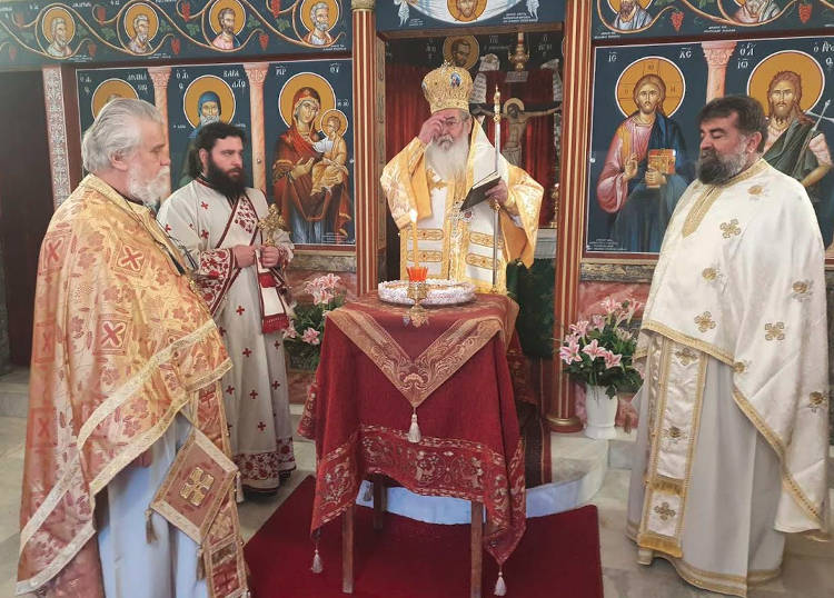 Ο Μητροπολίτης Σερβίων και Κοζάνης στην πανήγυρη του Αγίου Βαραδάτου Κουβουκλίων