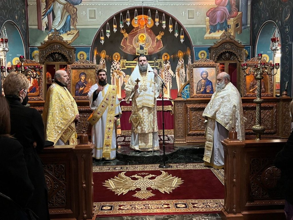 Αρχιερατική Θεία Λειτουργία στον Ι.Ν. Ευαγγελισμού της Θεοτόκου Ν. Ιωνίας