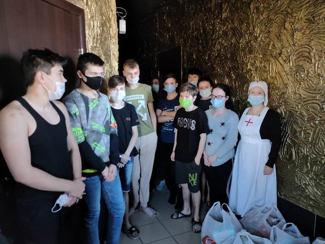 Η Μητρόπολη Ντον υποδέχεται ακόμα εκτοπισμένους από το Ντονμπάς