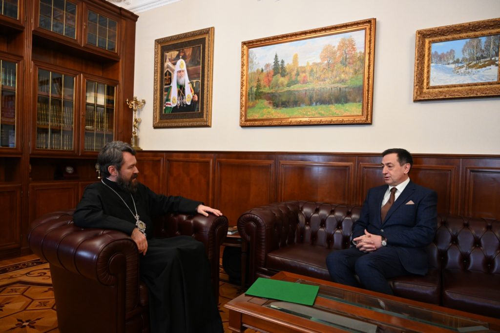 Председатель Отдела внешних церковных связей встретился с послом России в Танзании