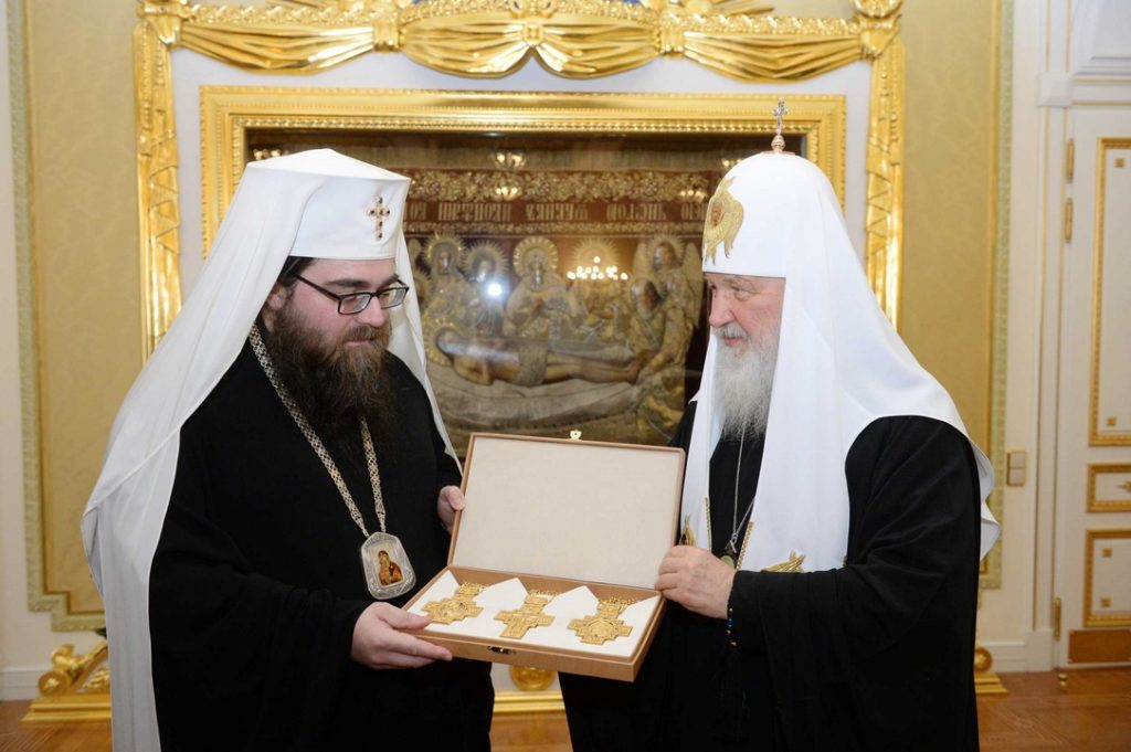 Поздравление Патриарха Кирилла Предстоятелю Православной Церкви Чешских земель и Словакии с годовщиной интронизации