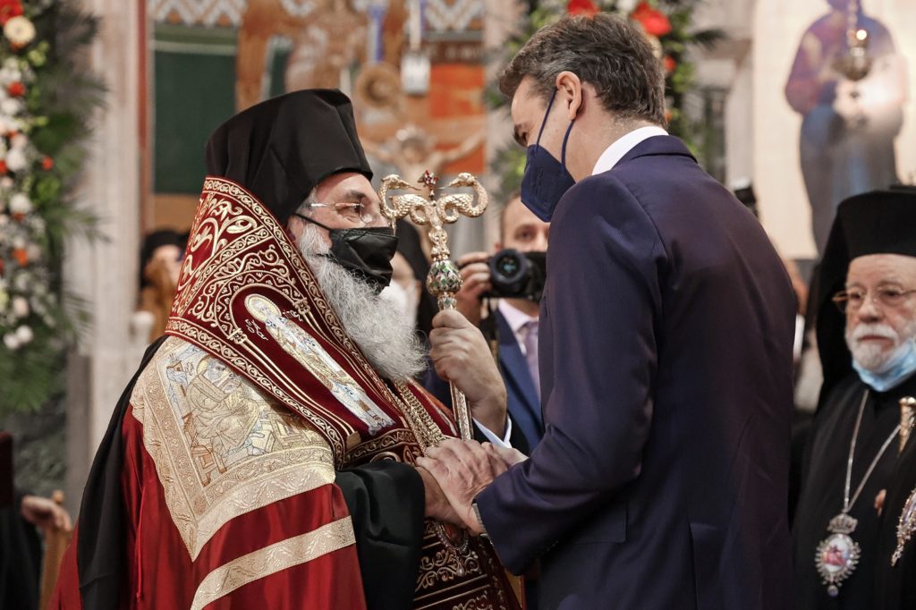 Μητσοτάκης για Αρχιεπίσκοπο Κρήτης: “Άξιος συνεχιστής της βαριάς παράδοσης της Εκκλησίας της Κρήτης”