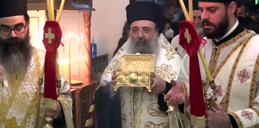 Βρέθηκε κλεμμένη λειψανοθήκη του Αγίου Χαραλάμπους στον Εσπερινό