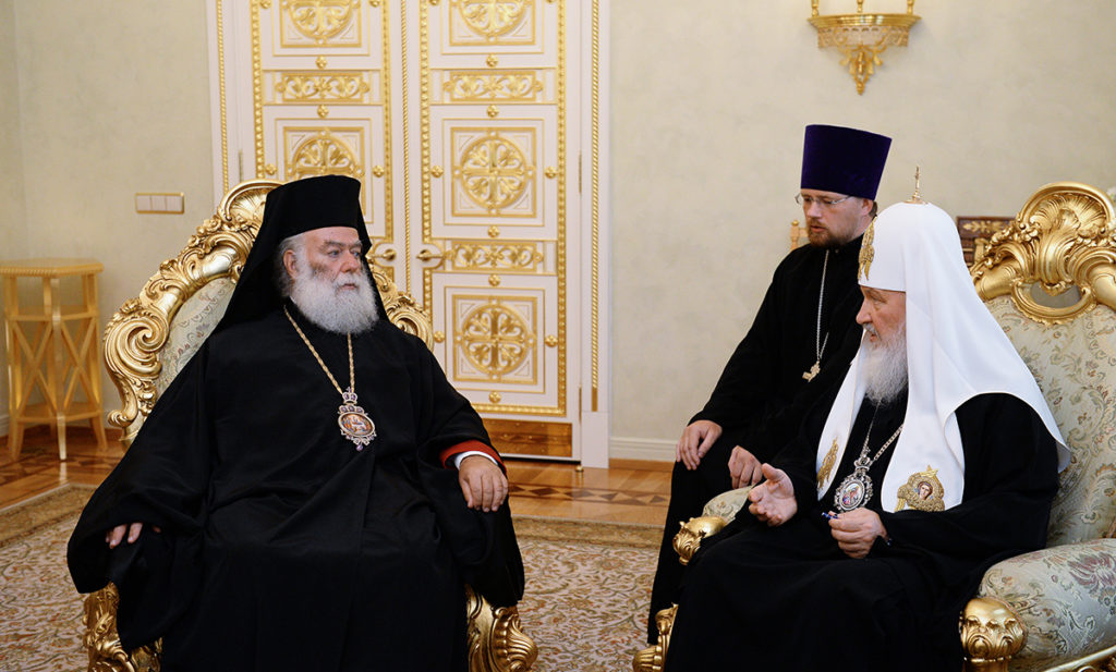Μήνυμα Πατριάρχη Αλεξανδρείας στον Πατριάρχη Μόσχας για άμεση ανάκληση του διορισμού του «Εξάρχου» στην Αφρική