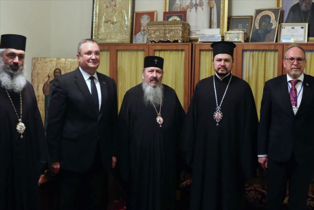 Primul‑ministru al României a vizitat Mitropolia Basarabiei