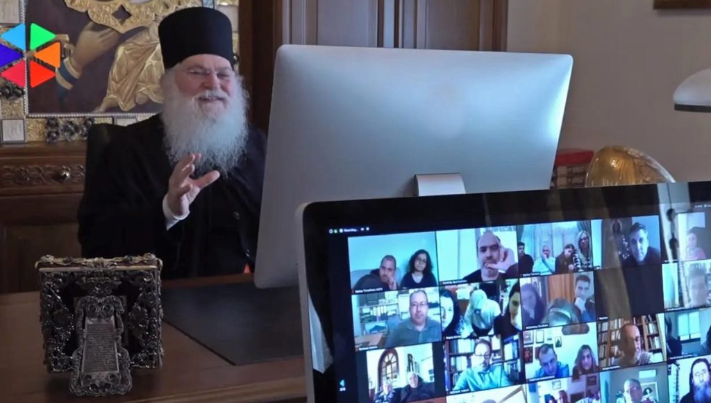 Episcopia Canadei: Arhimandritul Efrem va dialoga online cu tinerii, părinții și profesorii