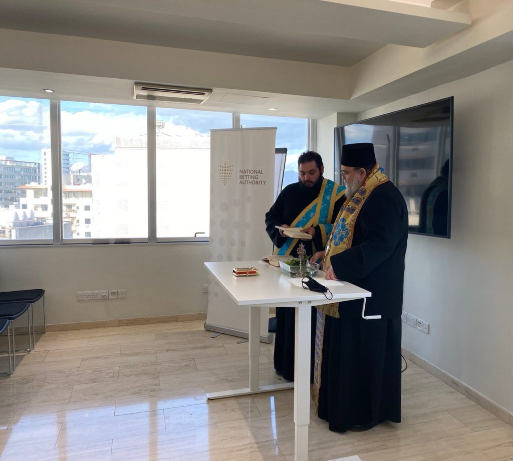 Ο Μητροπολίτης Ταμασού στην Εθνική Αρχή Στοιχημάτων