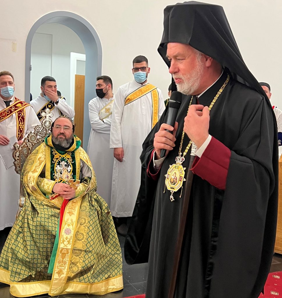 Μητροπολίτης Αθηναγόρας: Επίσκεψη στη Συροϊακωβιτική Εκκλησία των Βρυξελλών μετά τη Θεία Λειτουργία