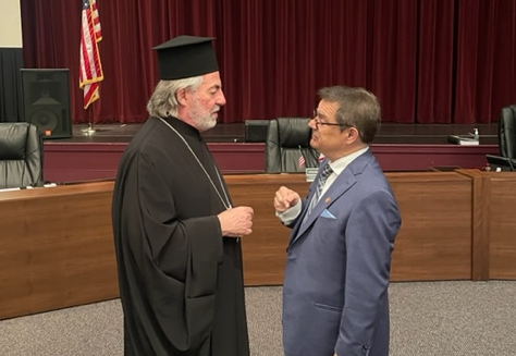 His Eminence Archbishop Nikitas in Florida