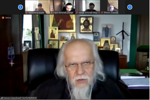 Епископ Пантелеимон провел первое занятие онлайн-курсов для больничных священников