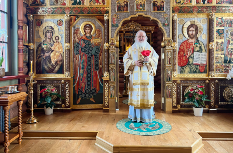 Патриаршая проповедь в Неделю о мытаре и фарисее после Литургии в Александро-Невском скиту