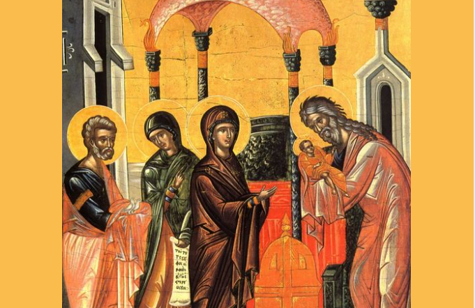 PARAQITJA E ZOTIT TONË JISU KRISHT NË TEMPULL