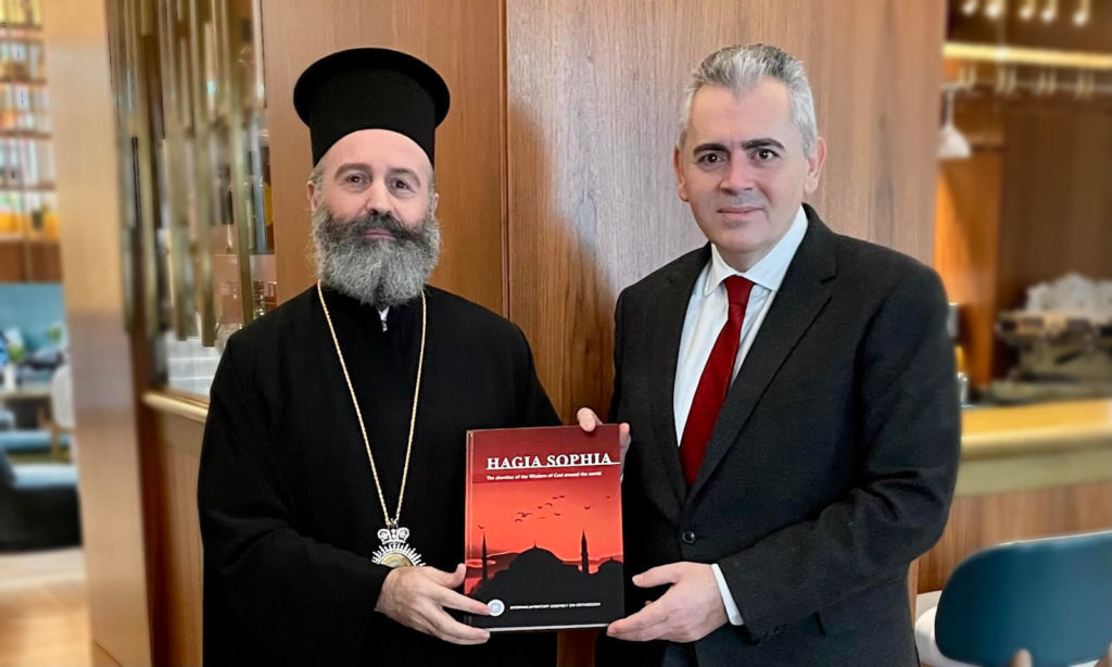 Συνάντηση Αρχιεπισκόπου Αυστραλίας με τον Μάξιμο Χαρακόπουλο