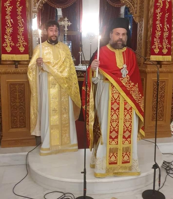Ιερατικό συλλείτουργο σήμερα στη Μυρτιδιώτισσα για τα ονομαστήρια του π. Πολυκάρπου