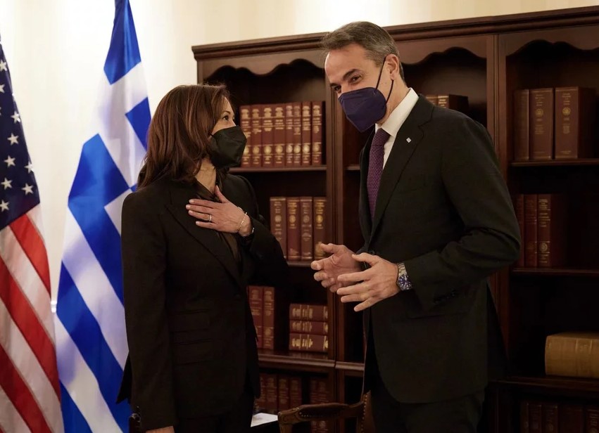 Συνάντηση Μητσοτάκη- Καμάλα Χάρις – Στο επίκεντρο η τουρκική προκλητικότητα