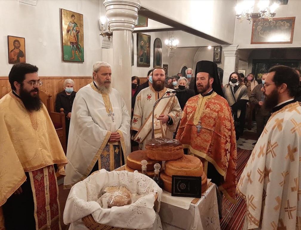 Πανηγυρικός Εσπερινός Αγίας Φωτεινής Σαμαρείτιδος στην Χαλκίδα