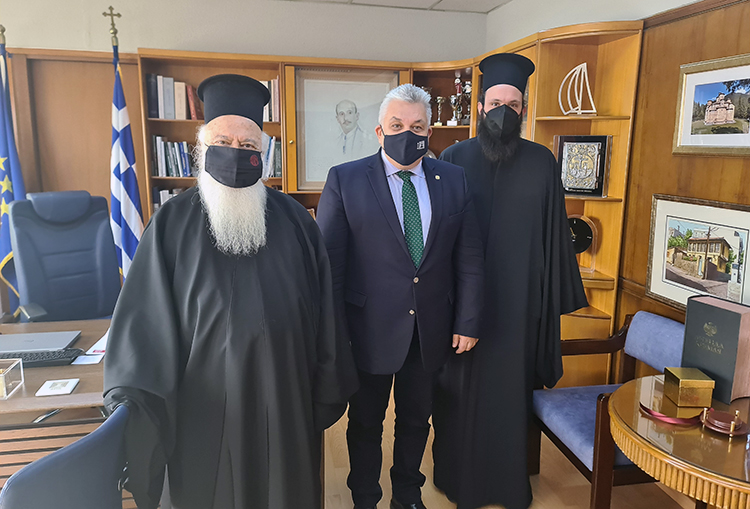 Στον Πρύτανη του Α.Π.Θ. ο Μητροπολίτης Βεροίας