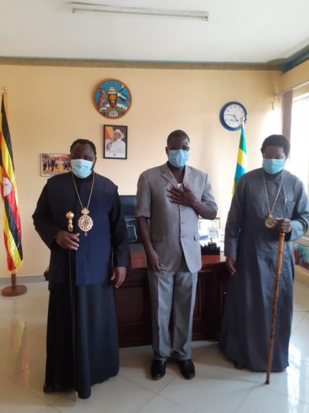 Newly elected Bishop of Gulu & N. Uganda Nektarios tours bishopric