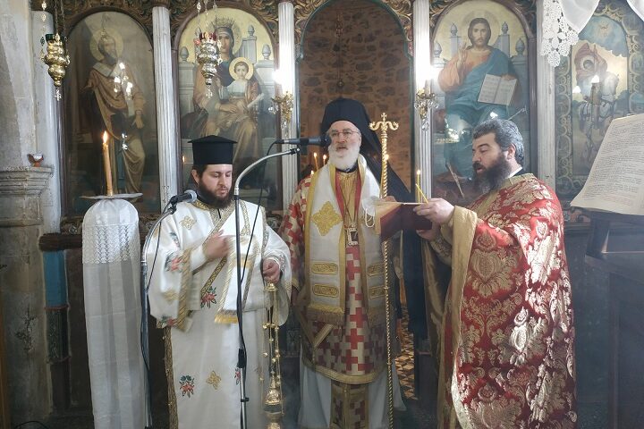 Αρχιερατική Θεία Λειτουργία στον Αμιρά Βιάννου