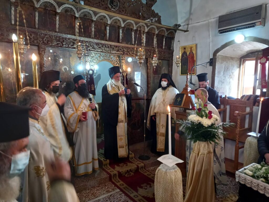 Η εξόδιος ακολουθία του Πέτρου Μηλιαράκη στην Παναγιά Πεδιάδος